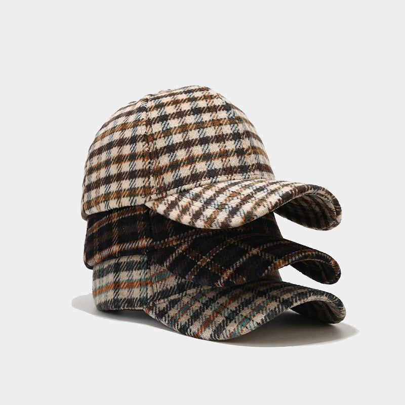 Plaid Baseball Cap