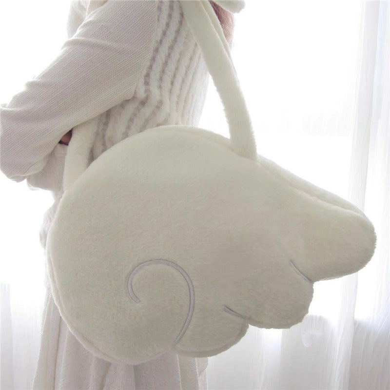 Angel Plush Wing Style Shoulder Bag