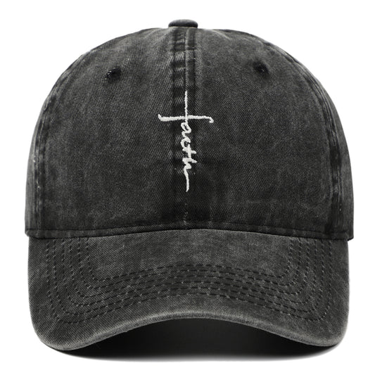 Embroidery Cross Baseball Cap