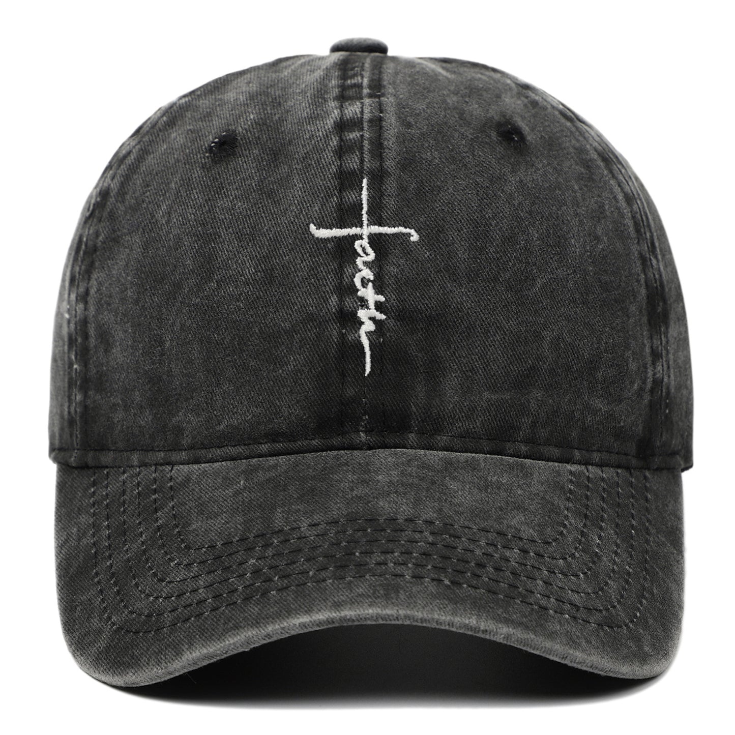 Embroidery Cross Baseball Cap
