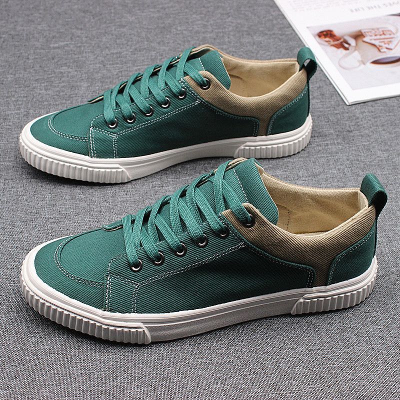Lace Up Canvas Shoes Breathable