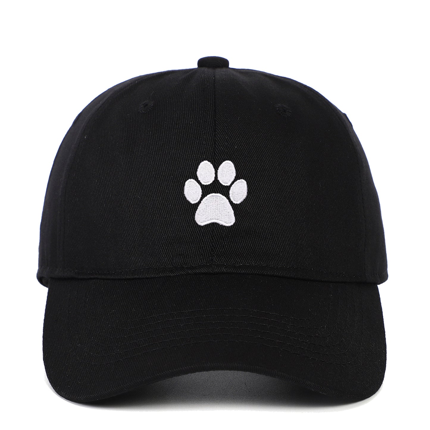 Paw Print Embroidered Baseball Cap