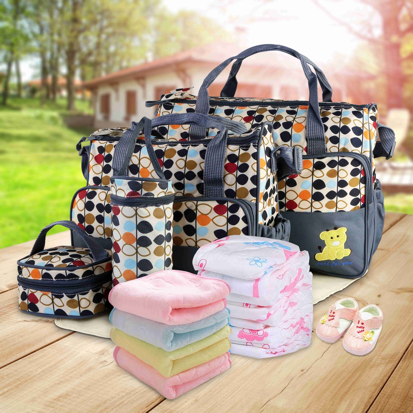 Diaper Bag 5 Piece Set
