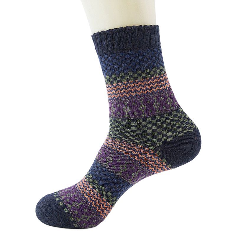 Men's Warm Long Knit Wool Socks