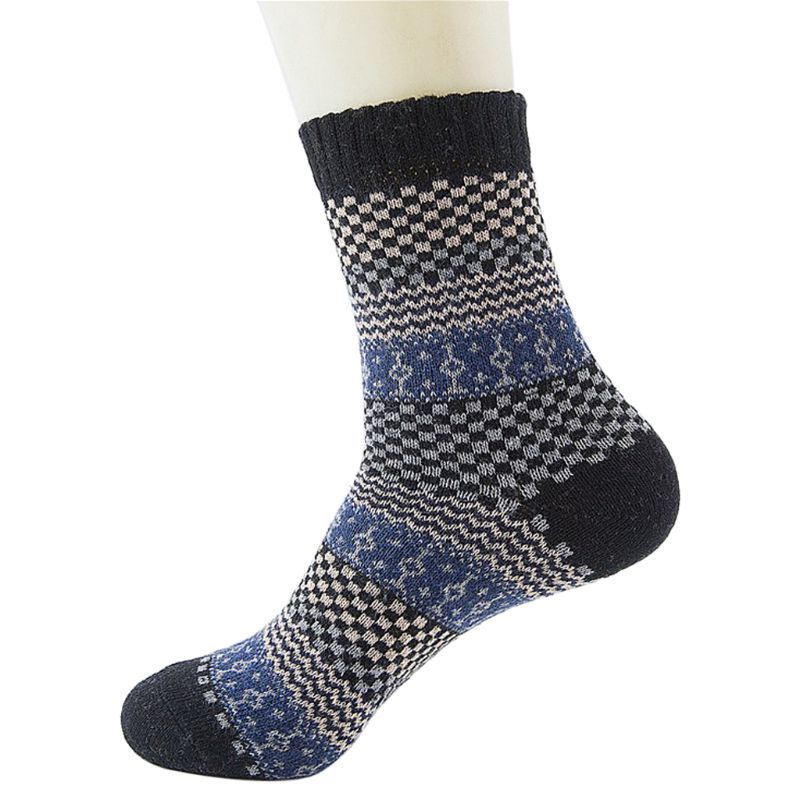 Men's Warm Long Knit Wool Socks