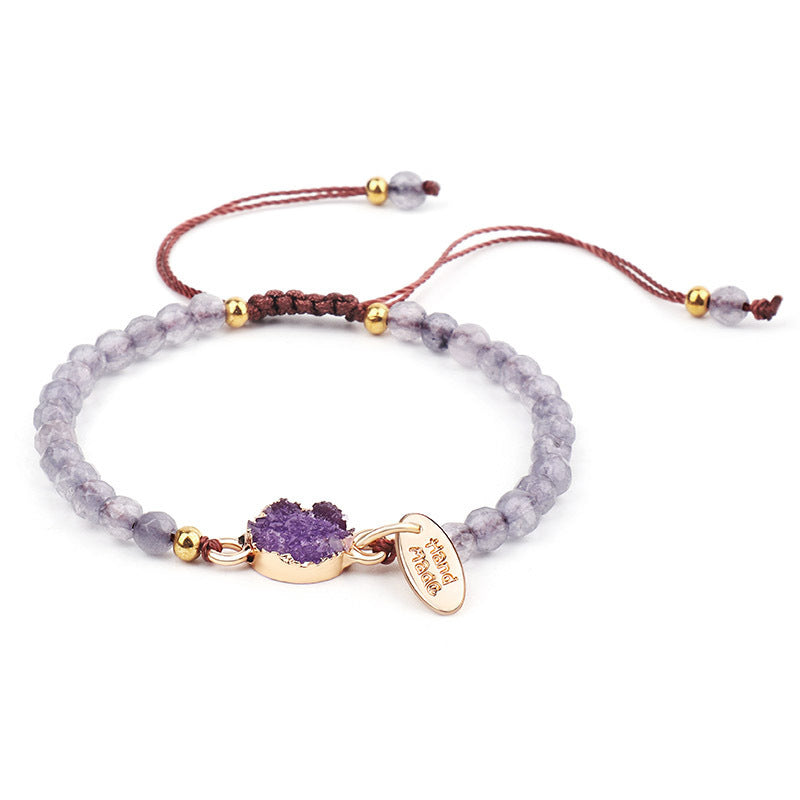 Hand-Woven Stone Bracelet