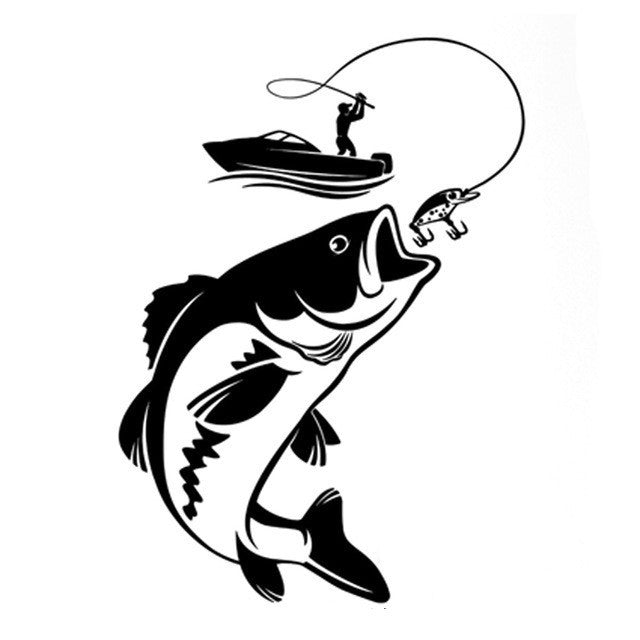 Fisherman's Decal Sticker
