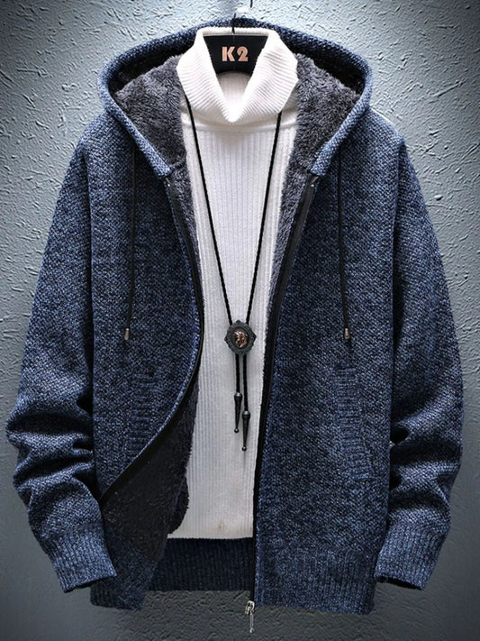 Frostmark Hooded Cardigan