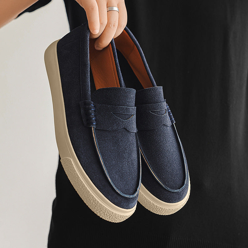 Slip-on Leather Men's Shoes