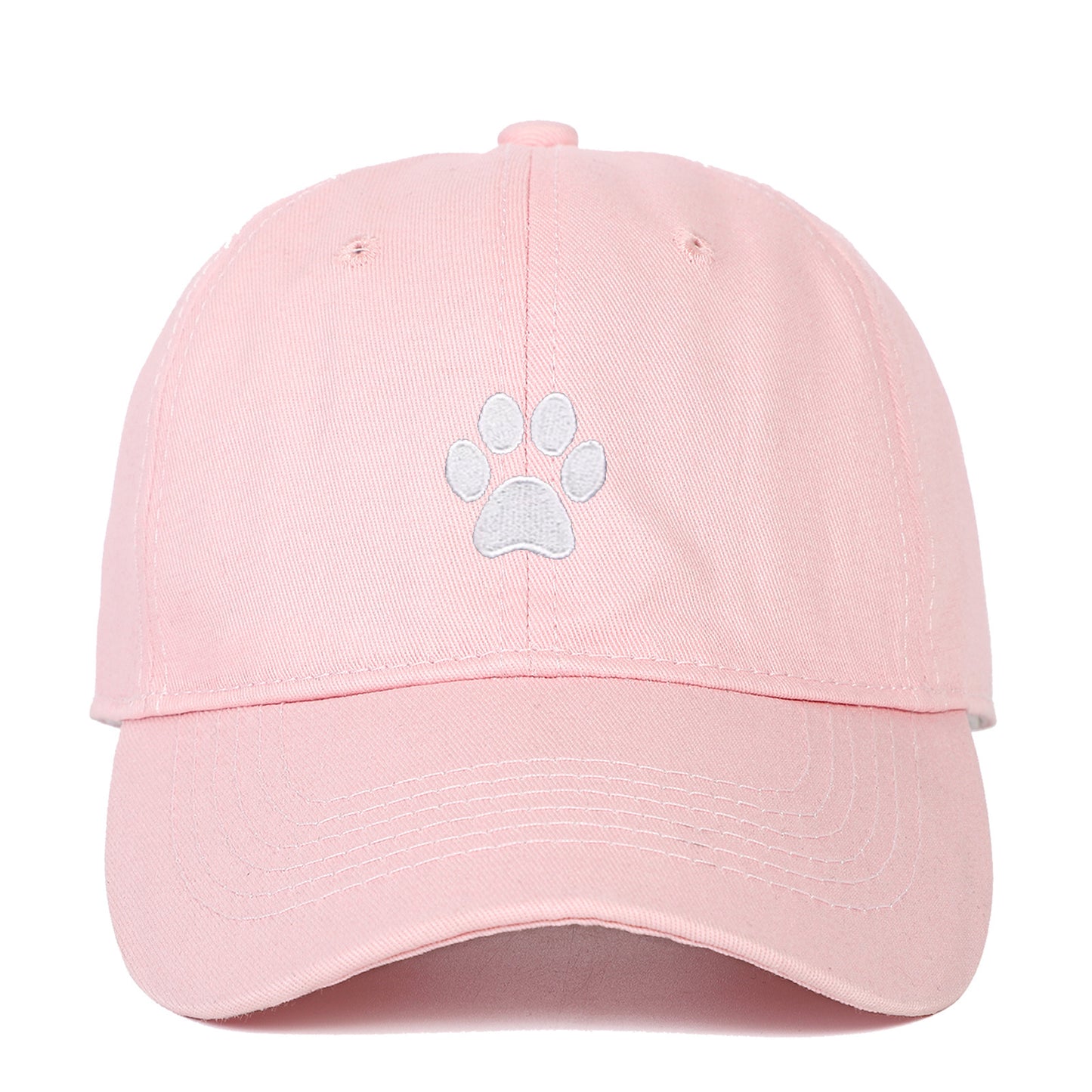 Paw Print Embroidered Baseball Cap