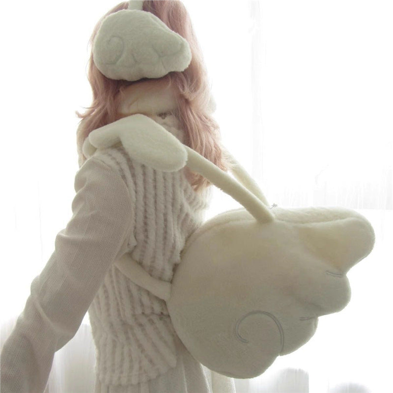 Angel Plush Wing Style Shoulder Bag