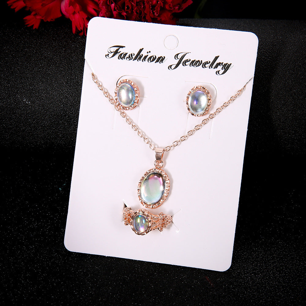 Dazzling Gemstone Jewelry Set