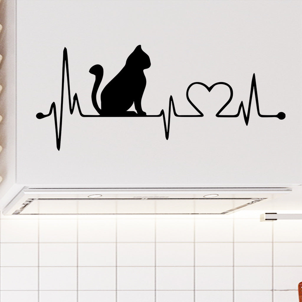 Love for Cats Decal Sticker