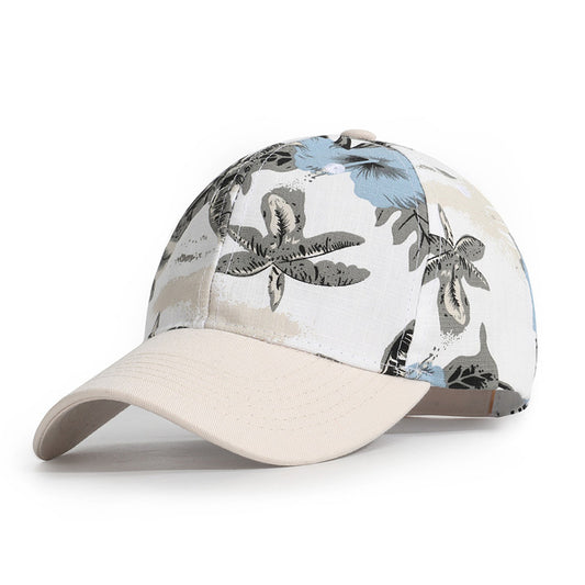 Nature Print Baseball Cap