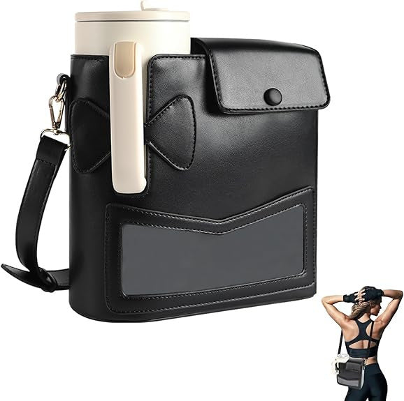 Crossbody Cup Storage Bag