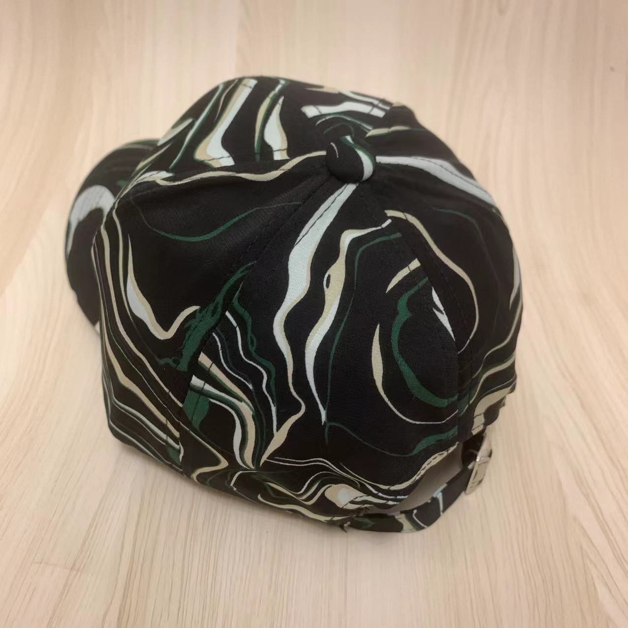 Swirl Paint Pattern Baseball Cap
