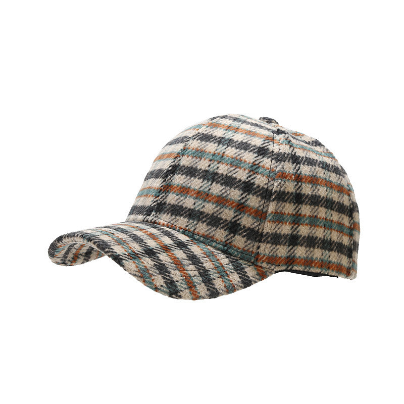 Plaid Baseball Cap