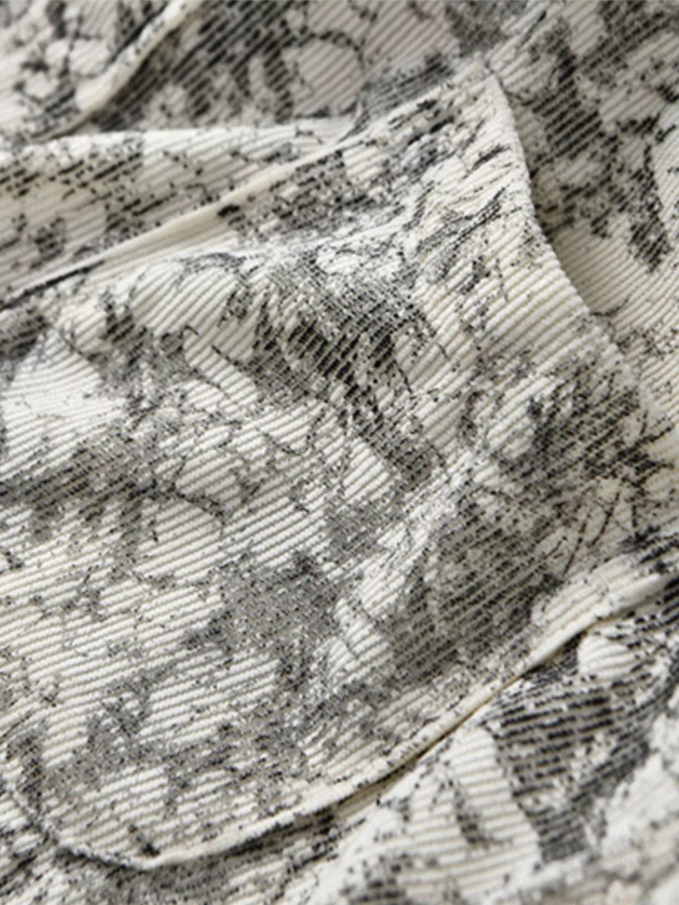 Close-up of textured fabric with a pattern