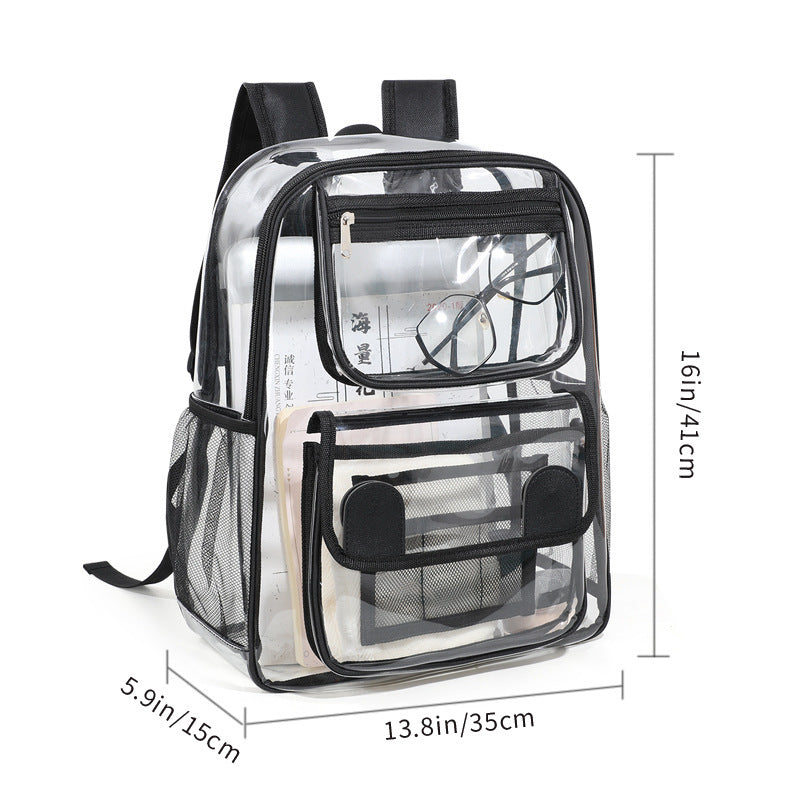 Transparent Large Capacity Backpack