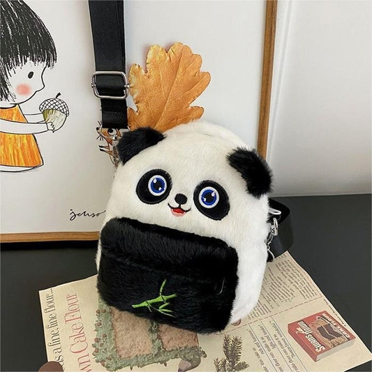 Cute Panda Plush Bag