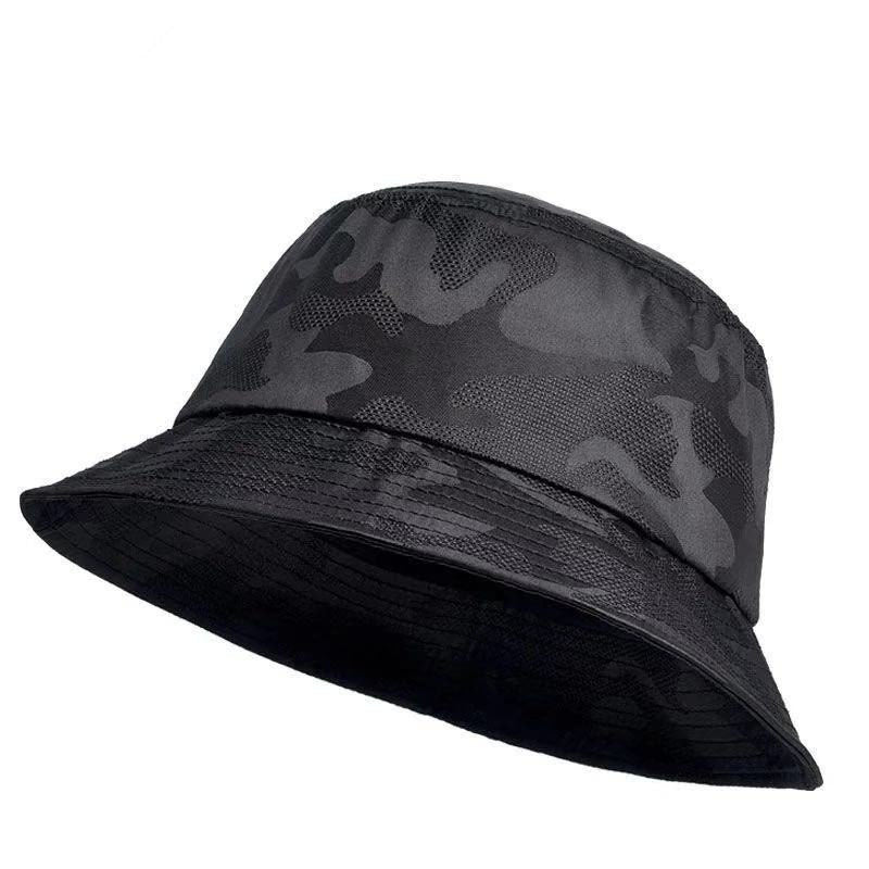 Universal Black Camouflage Bucket Hat
