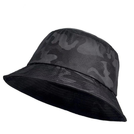 Universal Black Camouflage Bucket Hat