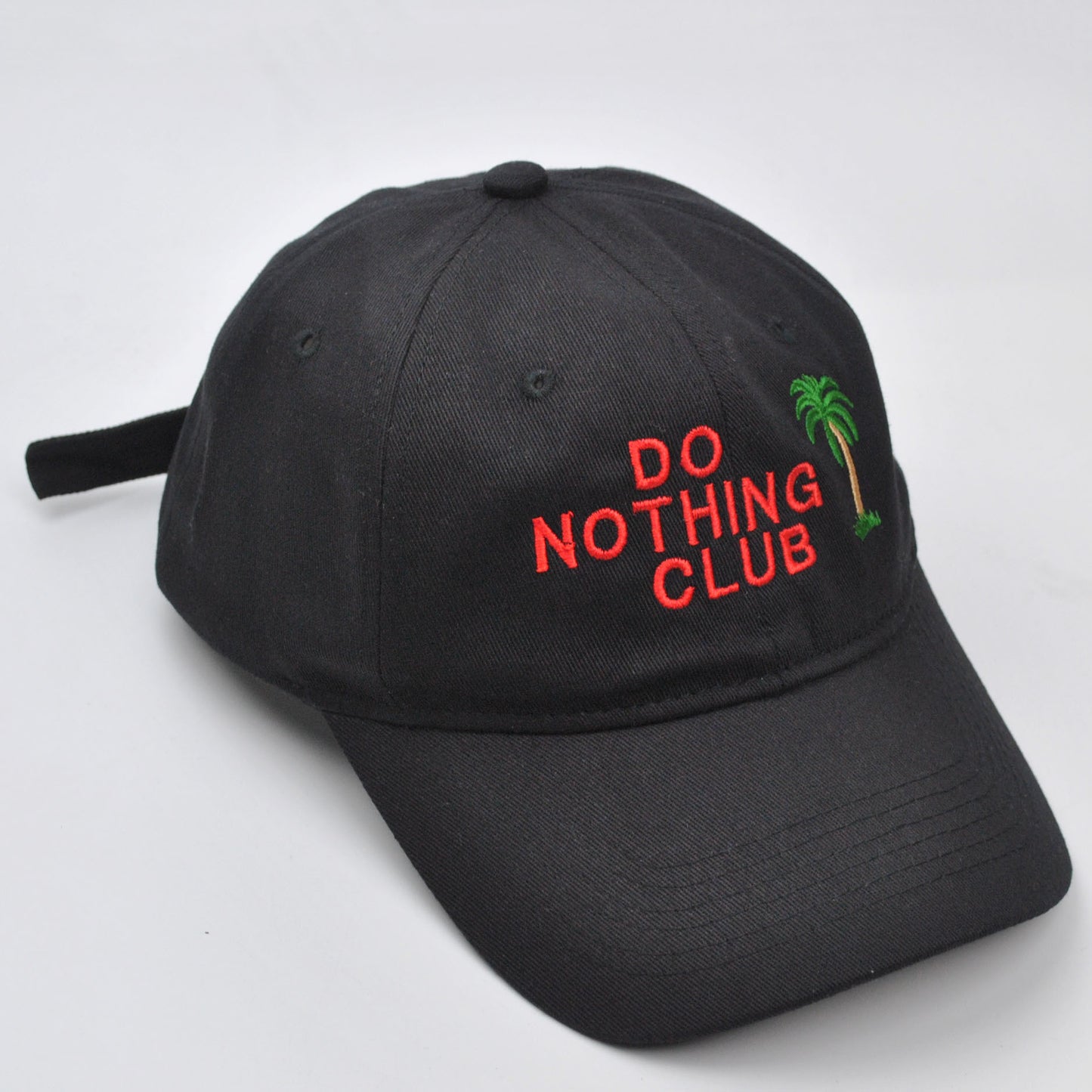 Embroidery Do Nothing Club Baseball Cap