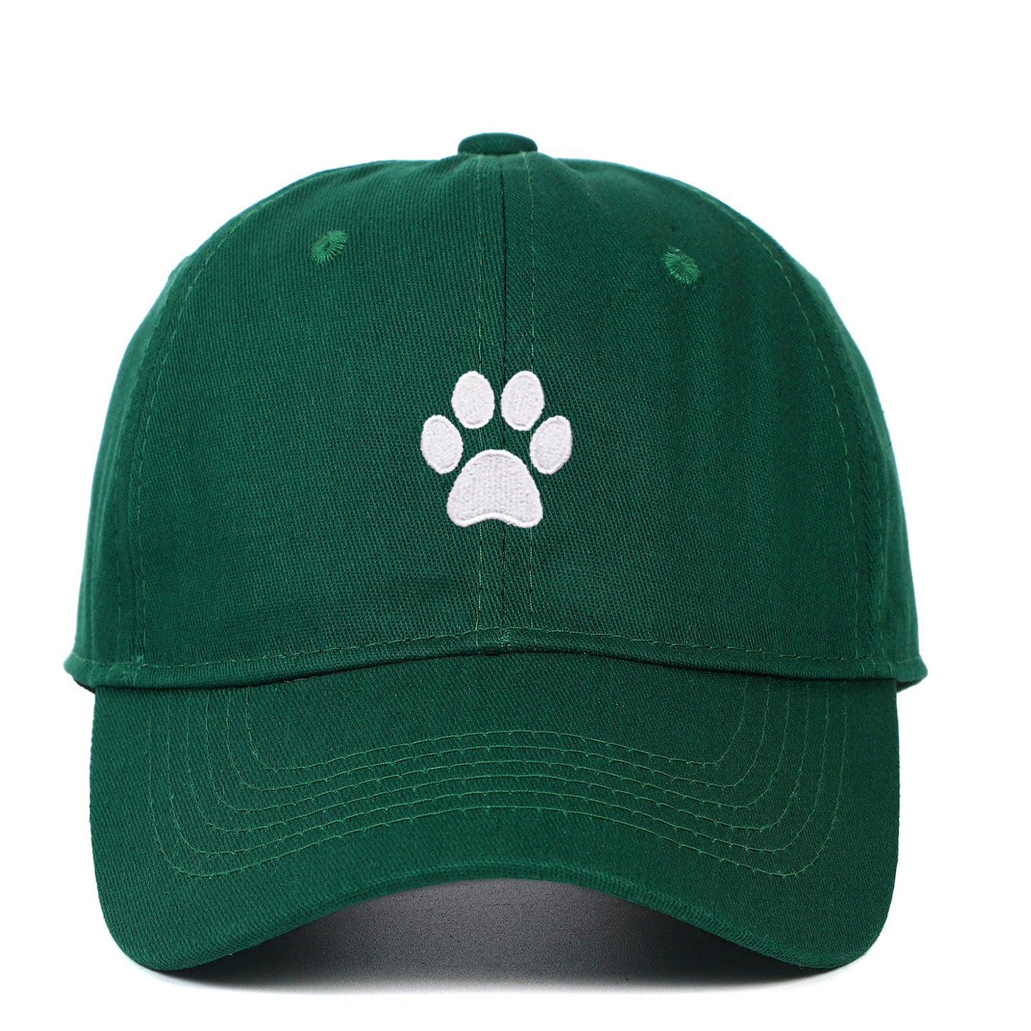 Paw Print Embroidered Baseball Cap