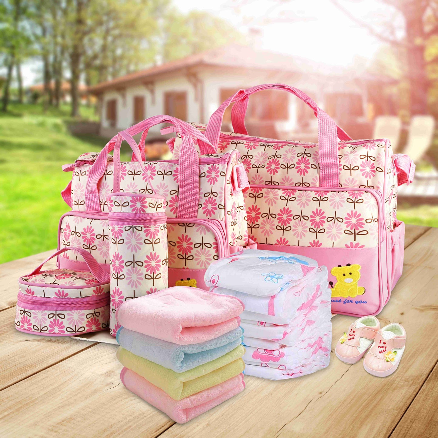 Diaper Bag 5 Piece Set