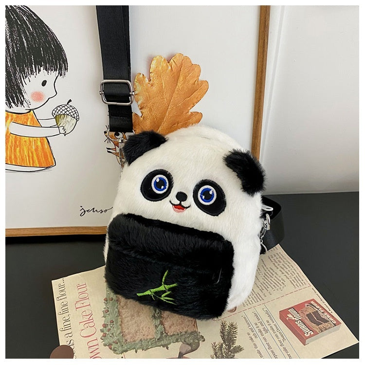 Cute Panda Plush Bag