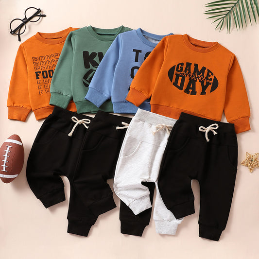 Football Fanatic Boy's Sweatshirt and Pants