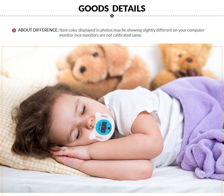 Digital Thermometer Pacifier