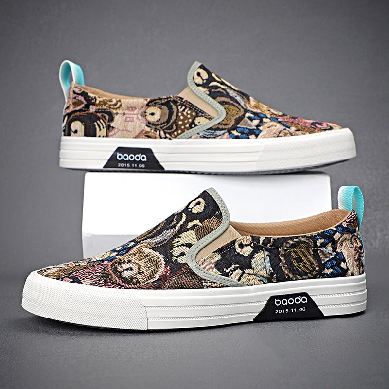 Teddy Bear Pattern Shoes