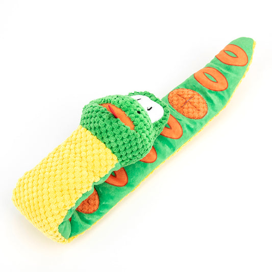 Dog Snake Puzzle Plush Toy