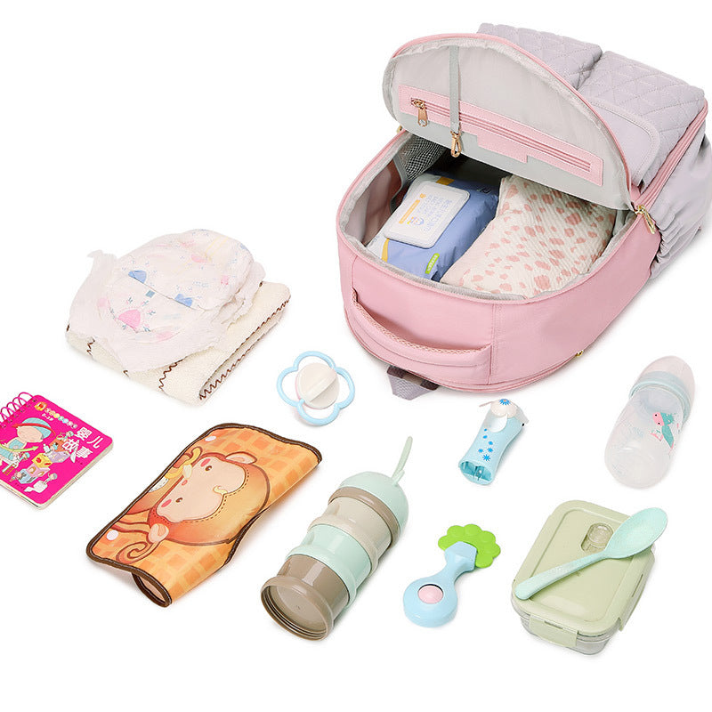 Large Capacity Multi-pocket Baby Diaper Bag Backpack
