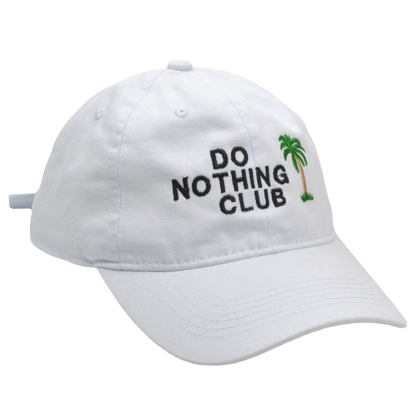 Embroidery Do Nothing Club Baseball Cap