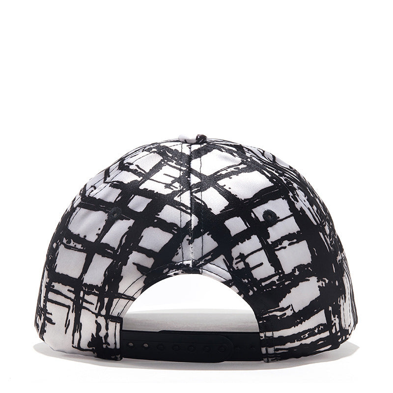 Design Baseball Cap Black And White