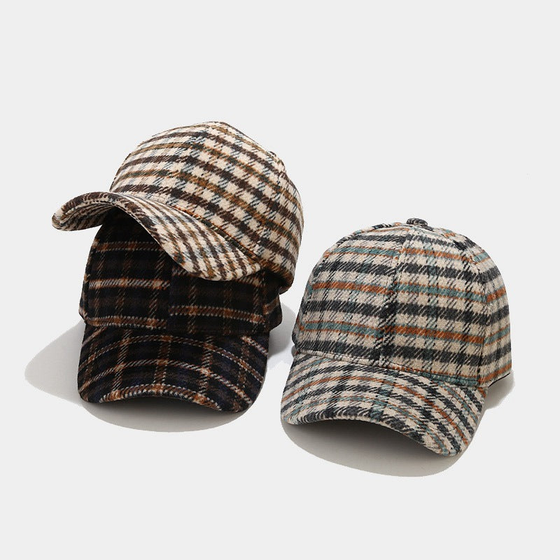 Plaid Baseball Cap