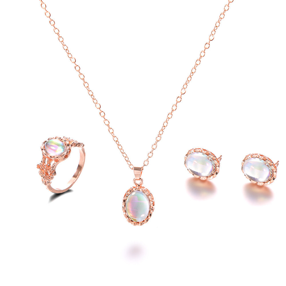 Dazzling Gemstone Jewelry Set