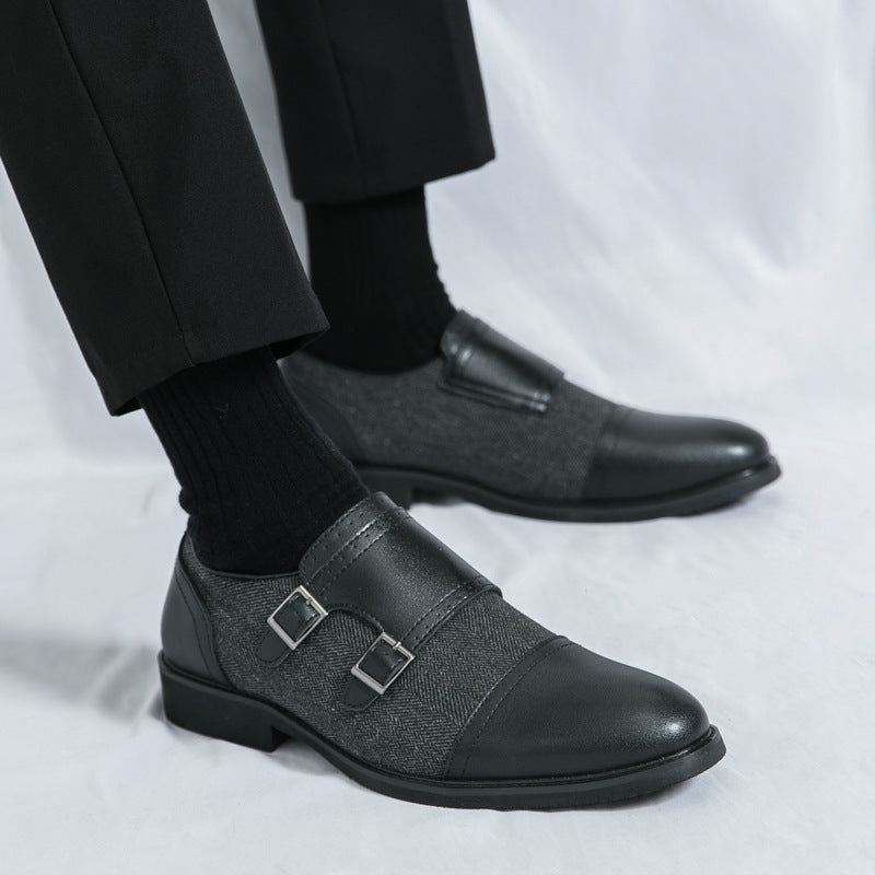 Fashion Men's Winter Retro British Style Shoes