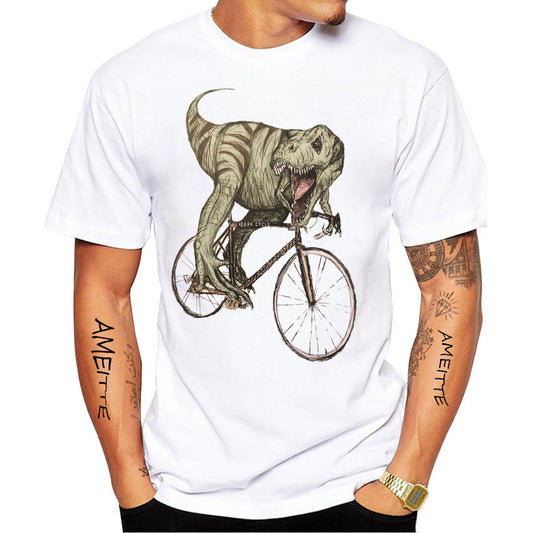 Fun Bike Riding Printed T-Shirt