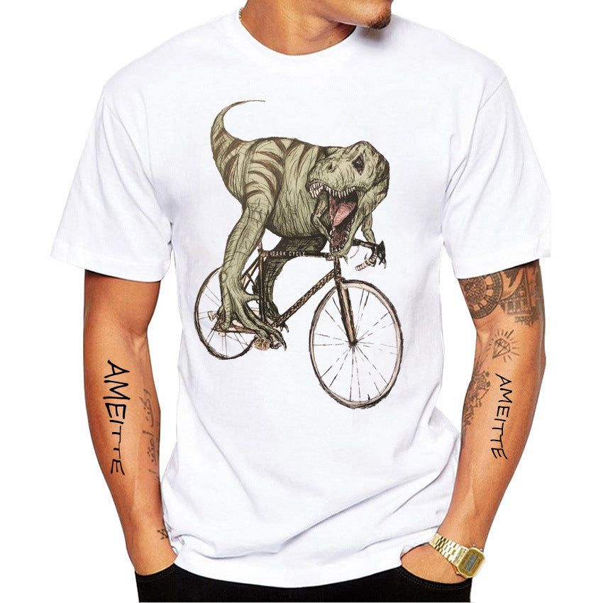 Fun Bike Riding Printed T-Shirt