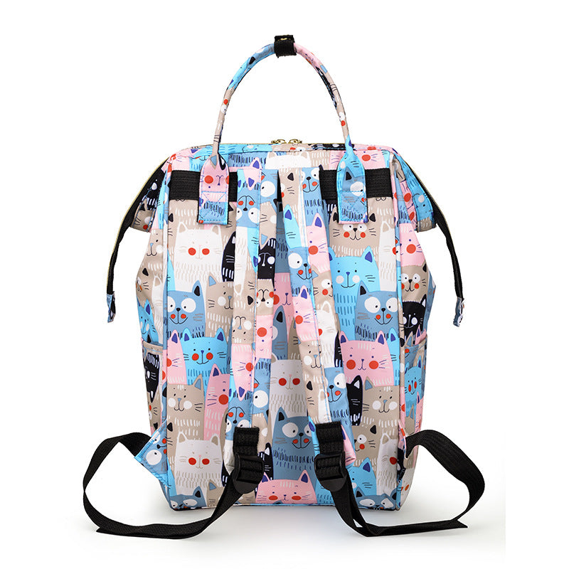 Stylish Diaper Bag With Cute Patterns