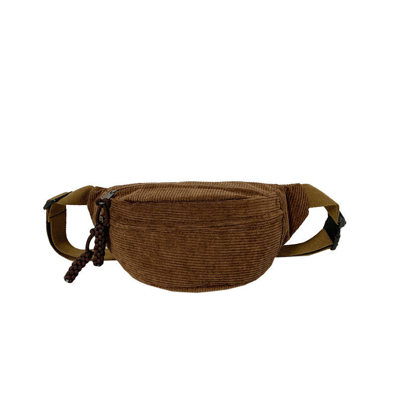 Women's Corduroy Shoulder Bag