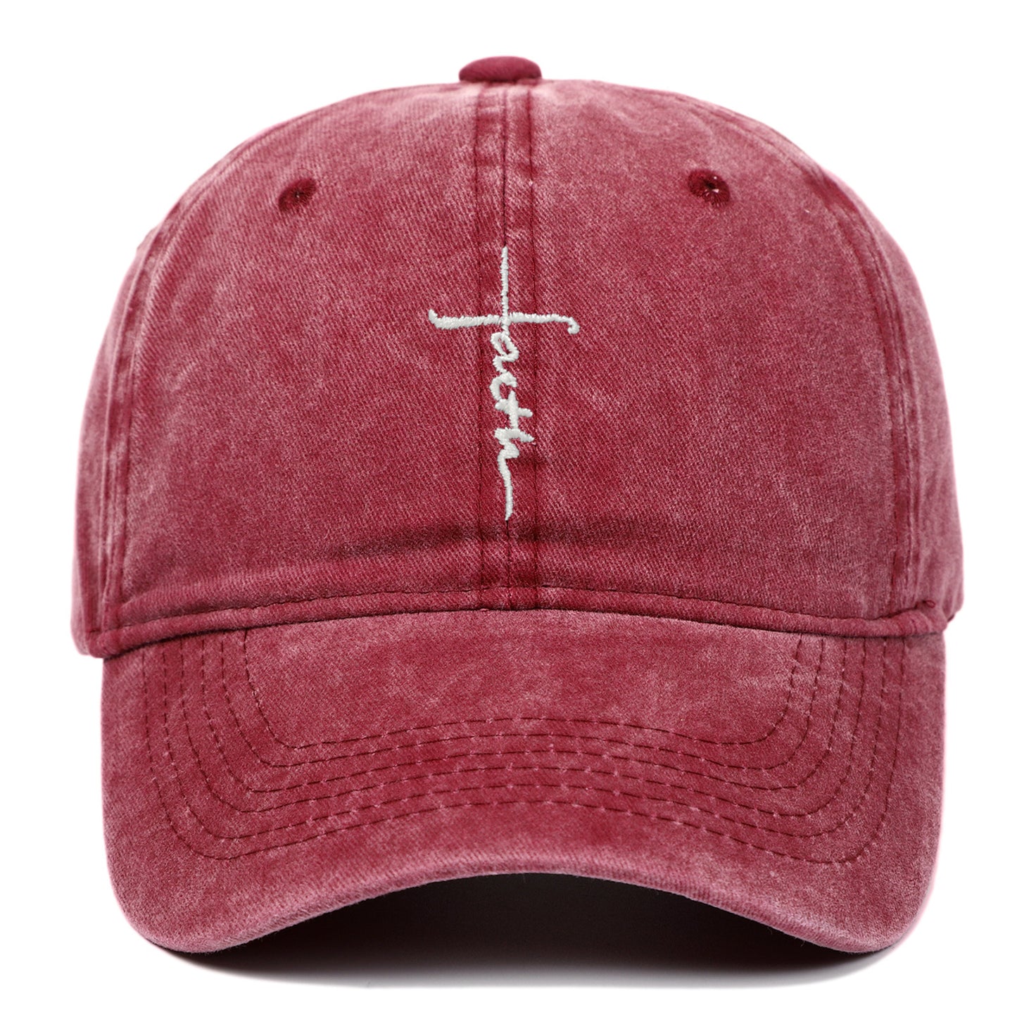 Embroidery Cross Baseball Cap