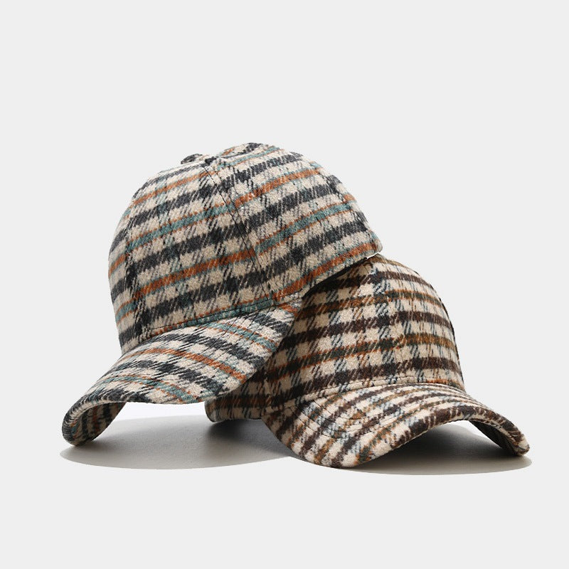 Plaid Baseball Cap