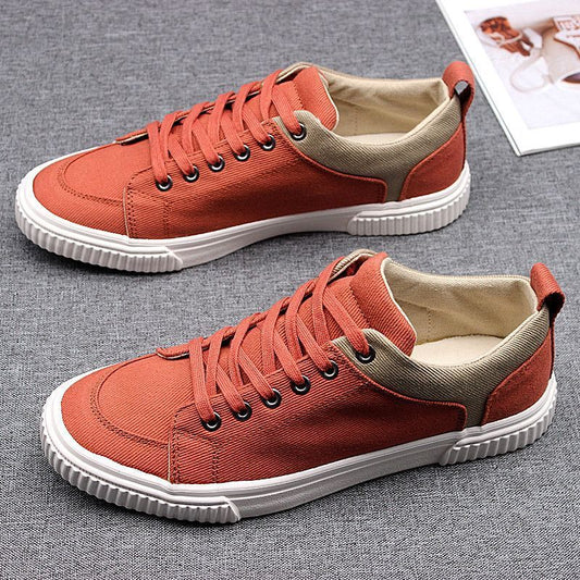 Lace Up Canvas Shoes Breathable