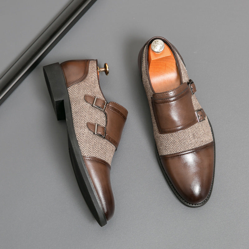 Fashion Men's Winter Retro British Style Shoes