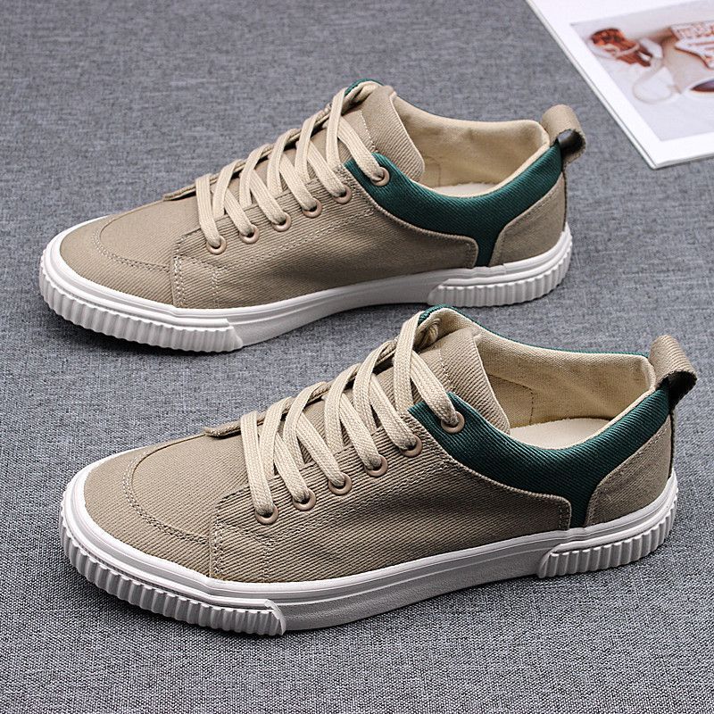 Lace Up Canvas Shoes Breathable