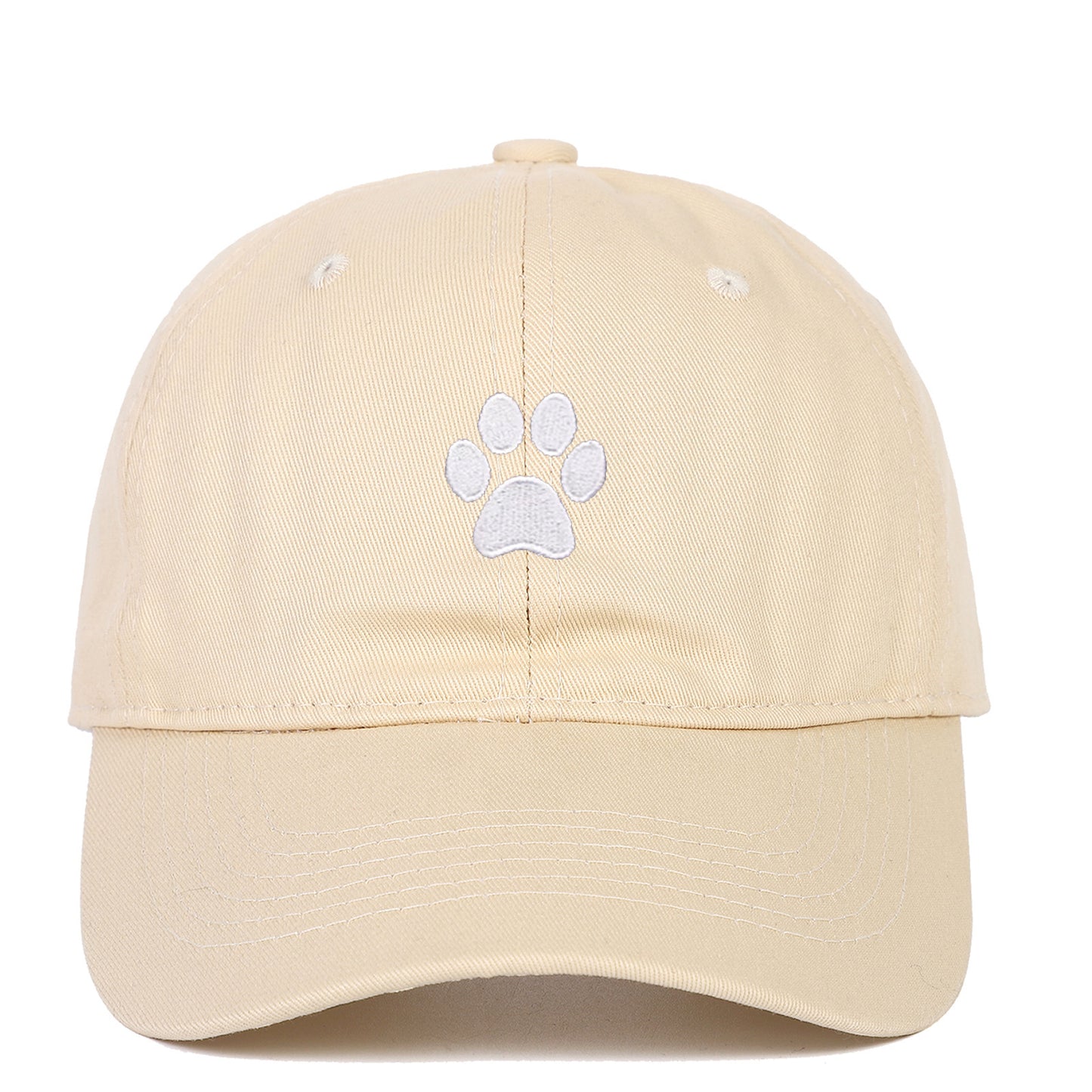 Paw Print Embroidered Baseball Cap